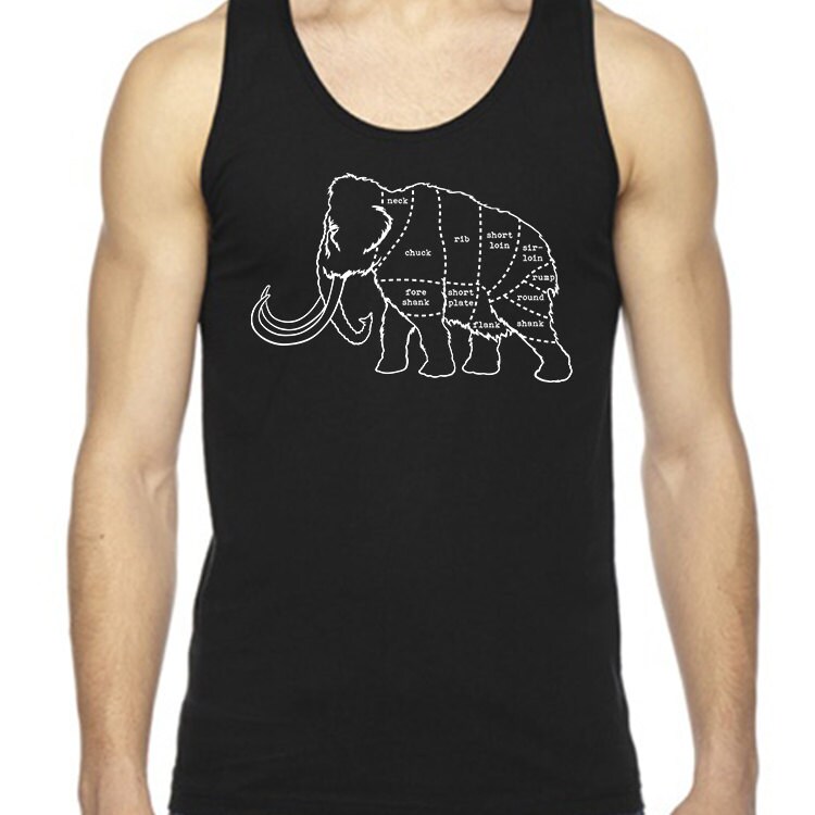 Explodierte Wolliges Mammut Butcher Unisex Pullunder von ExplodedDesigns