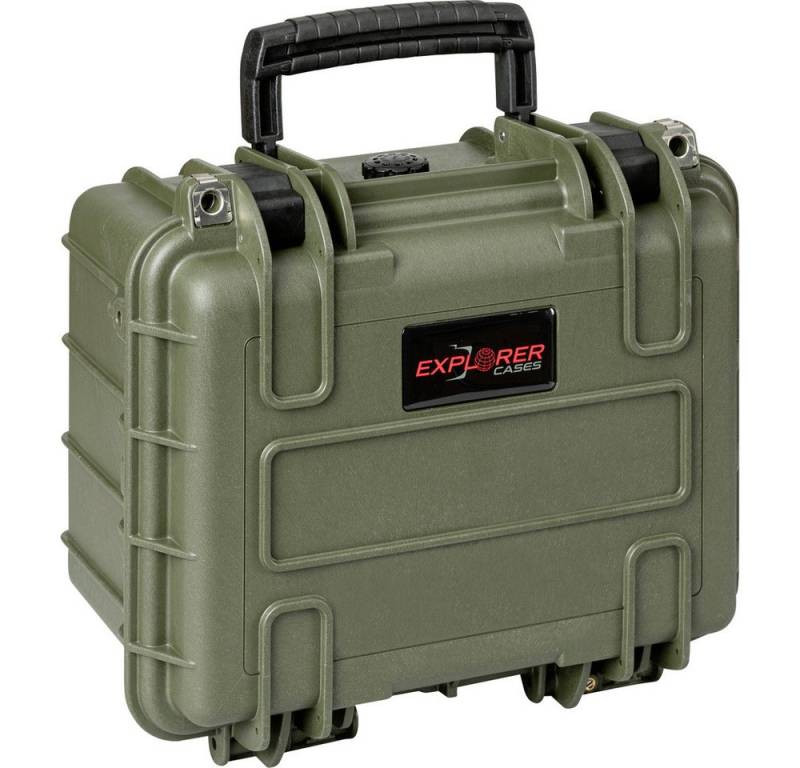 Explorer Cases Reiserucksack Explorer Cases Outdoor Koffer 2717HL.G green with pick & pluck foam von Explorer Cases