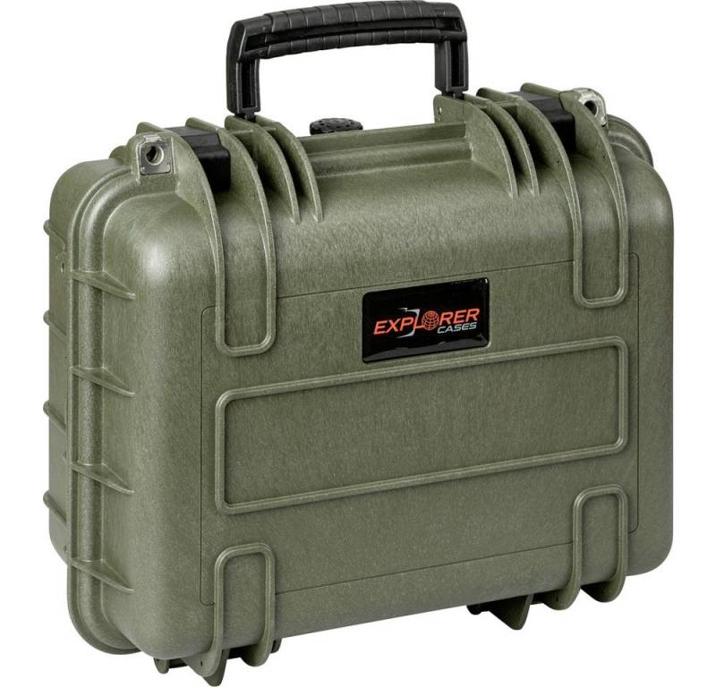 Explorer Cases Reiserucksack Explorer Cases Outdoor Koffer 3317HL.G green with pick & pluck foam von Explorer Cases