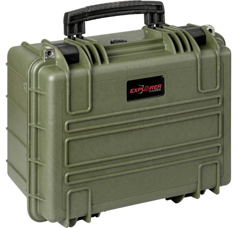 Explorer Cases Reiserucksack Explorer Cases Outdoor Koffer 3823HL.G green with pick & pluck foam von Explorer Cases