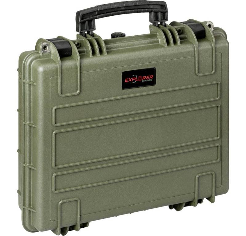 Explorer Cases Reiserucksack Explorer Cases Outdoor Koffer 4412HL.G green with pick & pluck foam von Explorer Cases