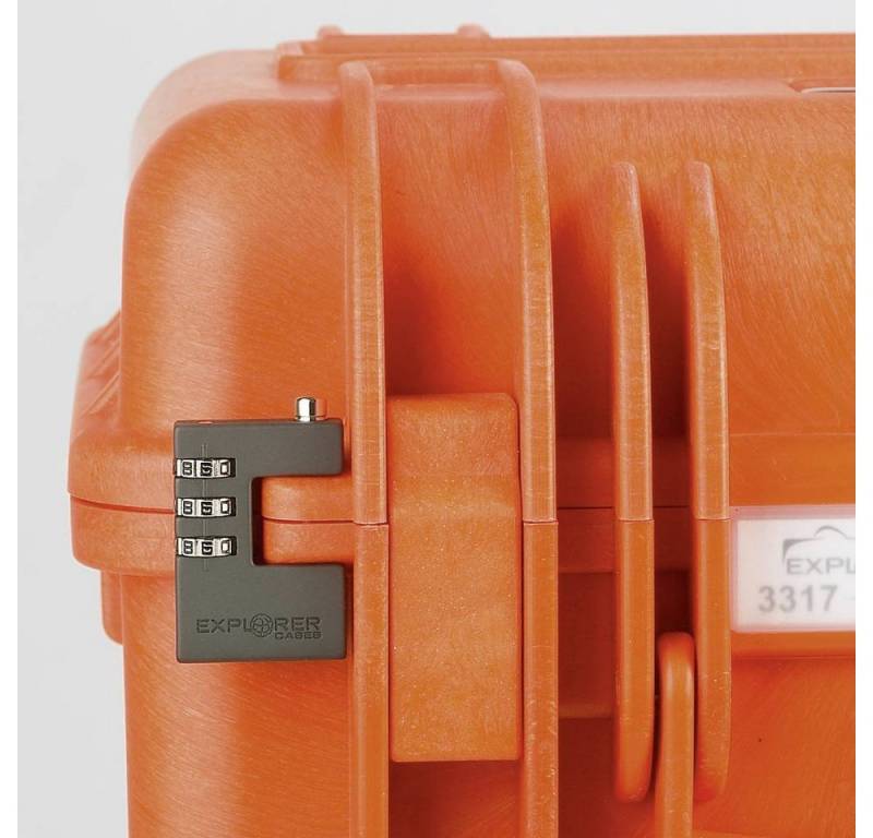 Explorer Cases Wanderrucksack Zahlenschloss 3-stellig EXPL.COMBILOCK von Explorer Cases