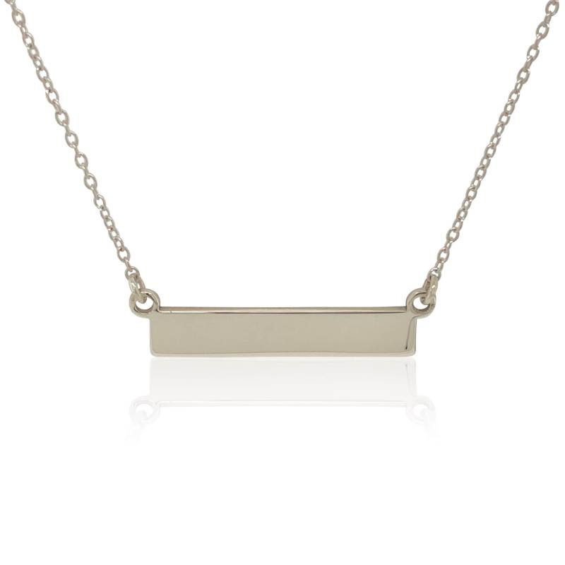 Personalisierte Halskette | Benutzerdefinierte Gravur Bar Monogramm Geschenk Für Ihre Familien-Andenken von ExpressionJewelers