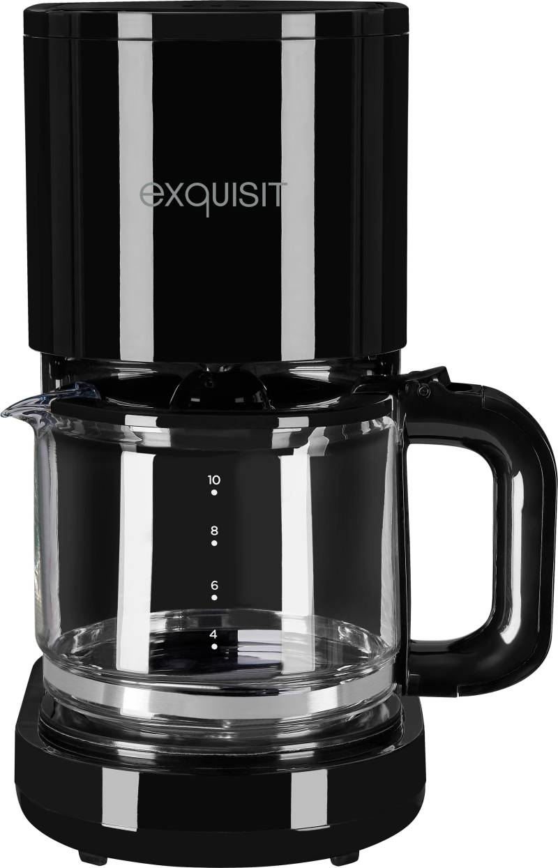 exquisit Filterkaffeemaschine "KA 6103 swi" 1,25 l Kaffeekanne Papierfilter 1x4 von Exquisit