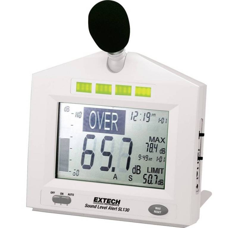 Extech Schallpegelmessgerät Schallpegel-Monitor SL-130 SL130W Extech Schallpegelmessgerät Schallpegel-Monitor SL-130 SL130W von Extech