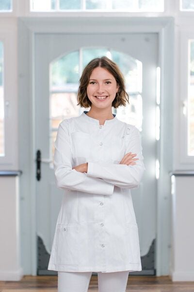 Exterior medical apparel GmbH Damen Kittel "Anis" weiß/ schneeweiß von Exterior medical apparel GmbH