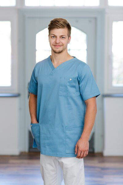 Exterior medical apparel GmbH Herren Kasack "Andorn" von Exterior medical apparel GmbH