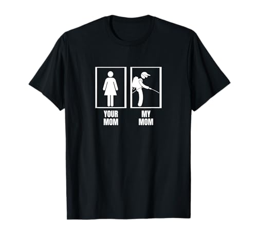 Pest Control Your Mama Meine Mutter Sohn Tochter Lustiger Exterminator T-Shirt von Exterminator And Pest Control Gift For Men