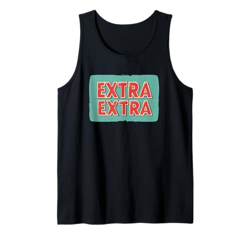 Lustiges Extra Extra Rede für Jungen und Mädchen Tank Top von Extra Outfit