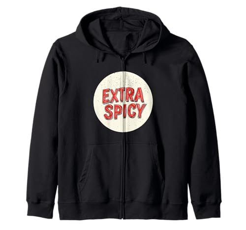 Schönes würziges Emblem für Jungen und Mädchen Kapuzenjacke Schönes würziges Emblem für Jungen und Mädchen Kapuzenjacke von Extra Spicy Outfit