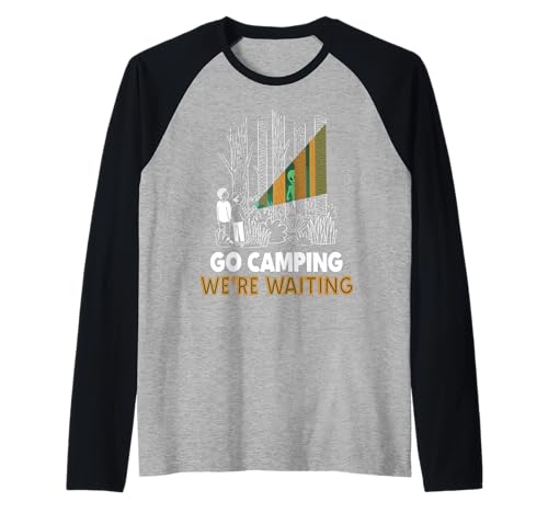 Lustige Camping Wandern UFO Alien Entführung Für Männer Frauen Raglan Lustige Camping Wandern UFO Alien Entführung Für Männer Frauen Raglan von Extraterrestrial Camping Tees Co.