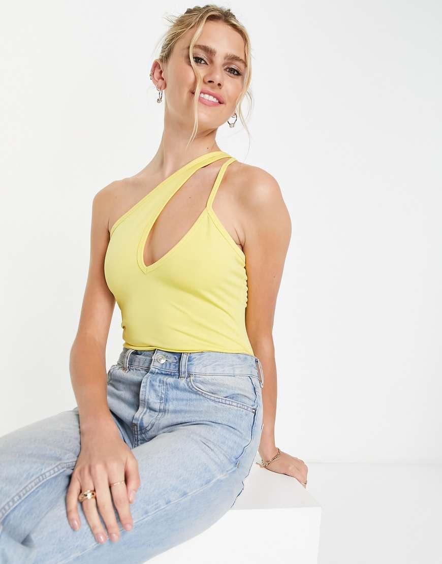 Extro & Vert - Riemchen-Body in Gelb von Extro & Vert