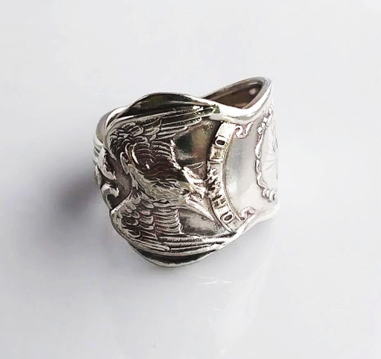 1813/Silber Souvenir Löffel Ring - Ohio 1915 von ExuberantStudio