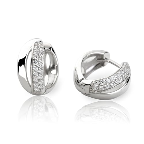 Eye Candy Damen-Ohrringe aus 925 Sterling Silber rhodiniert Länge 15,4mm AVECJCR0022 von Eye Candy