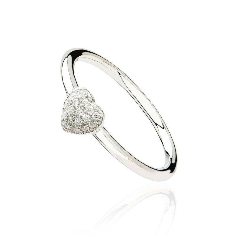 Eye Candy Silberring ECJ-RG, 925er Sterling-Silber Ring mit Zirkonia in Brillantschliff von Eye Candy