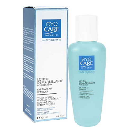 Eye Care Cosmetics Eye Make-Up Remover Lotion 125ml Water Base Blue von Eye Care Cosmetics