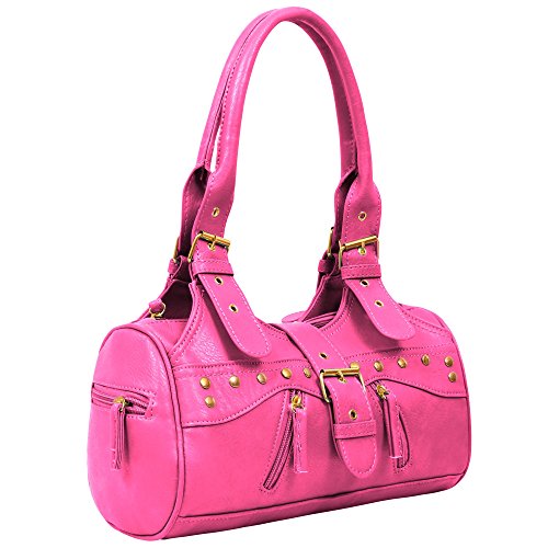 Eye Catch Miami Damen Designer Kunstleder Tote Damen Handtasche Schultertasche von Eye Catch