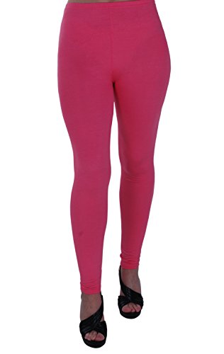 Eye Catch Oversize - Kaira Frauen Plus Size Stretch Damen-Hosen Leggings Ganzkörperansicht Hose Coral Größe 52/54 von Eye Catch