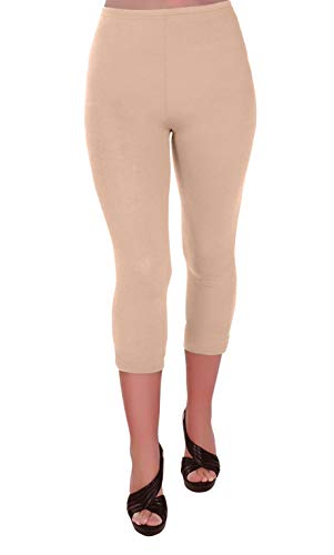 Eye Catch Plus - Ripley Damen Stretch Gym Yoga Aktiv Lässige Sport Erntegamaschen 3/4 Capri Hosen Größen 56/58 von Eye Catch