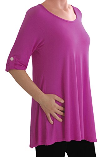 Eye Catch TM Oversize - Jessica Damen langes Tunika Top von Eye Catch