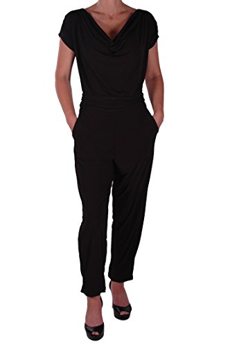 Eye Catch - Brooke Damen Casual alle in einem Jumpsuit Kurzer Overall Hosen Top Plus Size Gr. 44 von Eye Catch