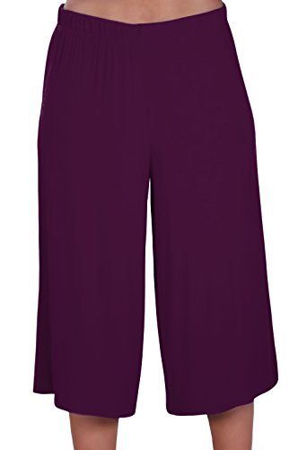 Eye Catch - Damen Breit Bein Moderne Hose Frauen Hosenrock Kurzschlüsse Hosen von Eye Catch