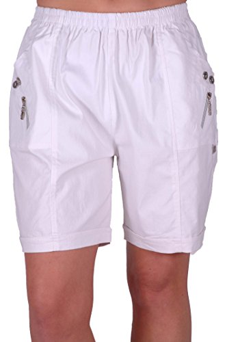 Eye Catch - Damen Entspannte Komfort Elasticized Flexi Stretch Damen Shorts Mollige von Eye Catch