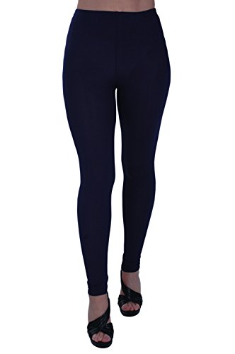 Eye Catch Oversize - Kaira Frauen Plus Size Stretch Damen-Hosen Leggings Ganzkörperansicht Hose Navy Größe 52/54 von Eye Catch