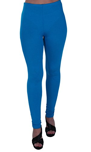 Eye Catch Oversize - Kaira Frauen Plus Size Stretch Damen-Hosen Leggings Hosen Ganzkörperansicht Türkis Größe 56/58 von Eye Catch