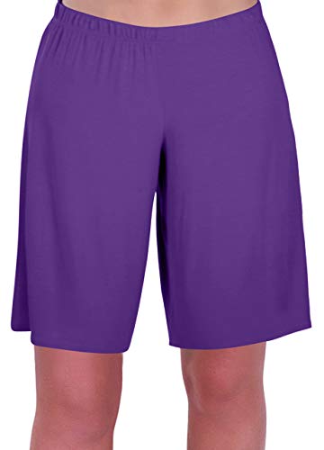 EyeCatch - Stern Damen Jersey Entspannt Komfort Elastisch Flexi Strecken Damen Kurze Hose Plus Größen von Eye Catch