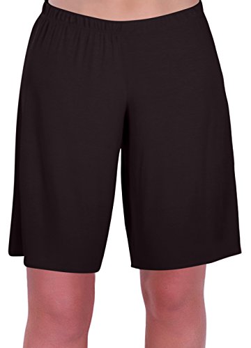 Eye Catch - Stern Damen Jersey Entspannt Komfort Elastisch Flexi Strecken Damen Kurze Hose Plus Größen von Eye Catch