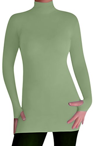 EyeCatchClothing - Damen Stretch Rolli mit geringem Gewicht Mint Grun S/M von Eye Catch