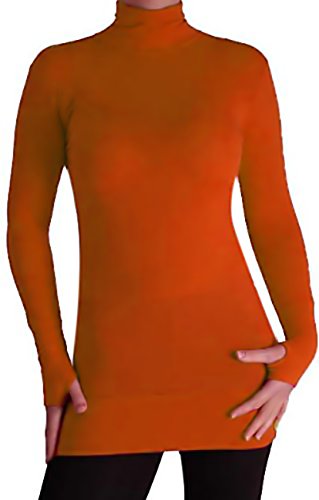 EyeCatchClothing - Damen Stretch Rolli mit geringem Gewicht Orange M/L von Eye Catch