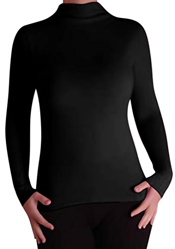 EyeCatchClothing - Isis Damen Basic Stretch Rolli Schwarz M/L von Eye Catch