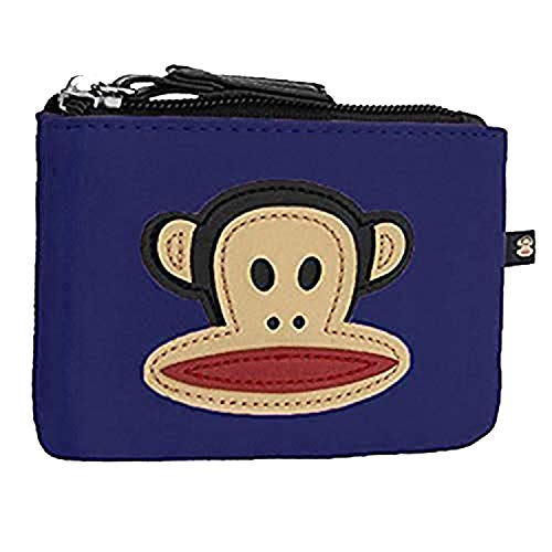 Paul Frank Julius The Monkey Unisex Kunstleder Geldborse Blau von Eye Catch