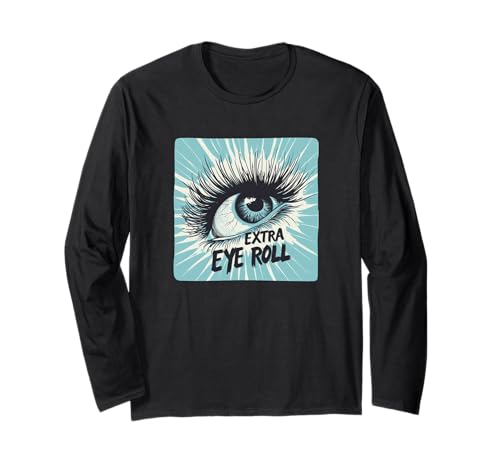 Eye Roll Statement Kostüm für Erwachsene und Kinder Langarmshirt Eye Roll Statement Kostüm für Erwachsene und Kinder Langarmshirt von Eye Roll Outfit
