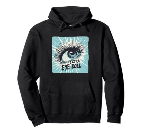 Eye Roll Statement Kostüm für Erwachsene und Kinder Pullover Hoodie Eye Roll Statement Kostüm für Erwachsene und Kinder Pullover Hoodie von Eye Roll Outfit