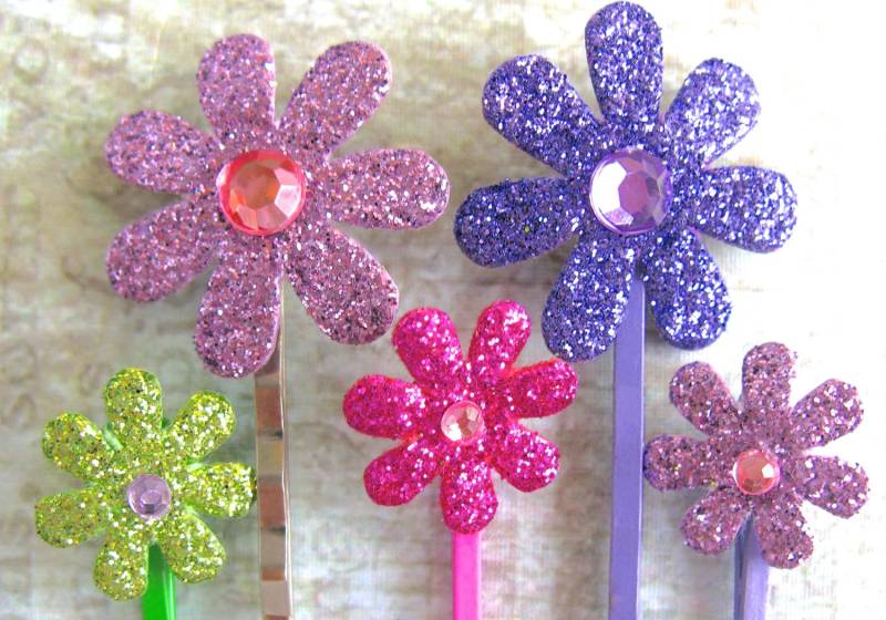 Blume Haarspange, Haarnadel, Bobby Pins, Dekorative Haar-Accessoires, Papierblumen Blume Haarspange, Haarnadel, Bobby Pins, Dekorative Haar-Accessoires, Papierblumen von EyeCandiByCandi