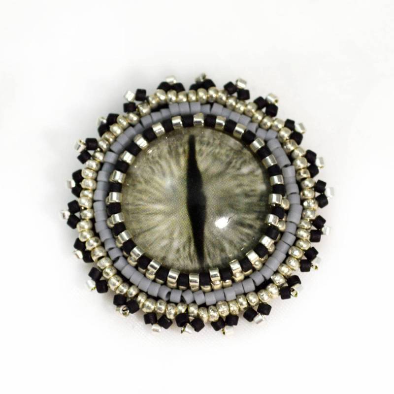 Silberne Drachen Brosche - Alternative Nugoth Versandkostenfrei von EyeJewelry