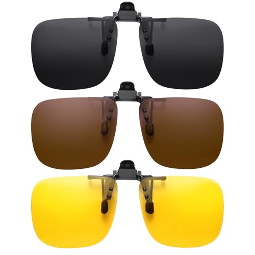 EyeOrion Metallrahmen Rand Polarisierte Gläser Aufsteckbare Sonnenbrille EyeOrion Metallrahmen Rand Polarisierte Gläser Aufsteckbare Sonnenbrille von EyeOrion