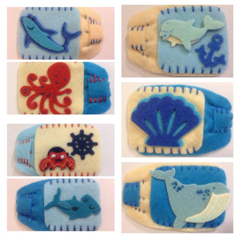 Sea Creature Orthoptik Augenklappe Für Kinder Und Erwachsene Zur Behandlung Von Amblyopie Faulen Augen von EyePatchMe