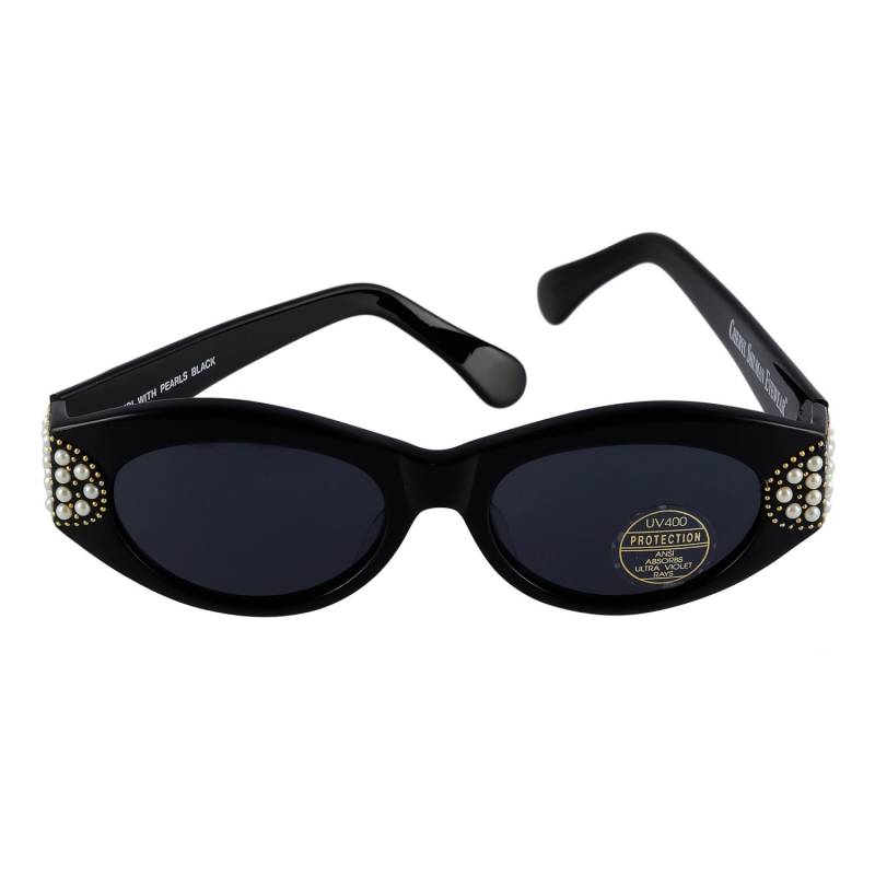 Cheryl Shuman Sonnenbrille Wendi Mit Perlen Schwarz Cheryl Shuman Sonnenbrille Wendi Mit Perlen Schwarz von EyeQGlasses