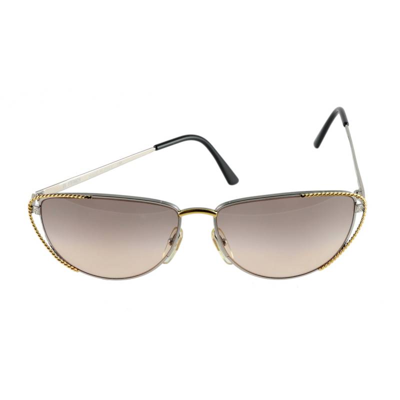 Fendi Sonnenbrille Fv 171 Gold Silber 083 58-14-140 Made in Italy Fendi Sonnenbrille Fv 171 Gold Silber 083 58-14-140 Made in Italy von EyeQGlasses