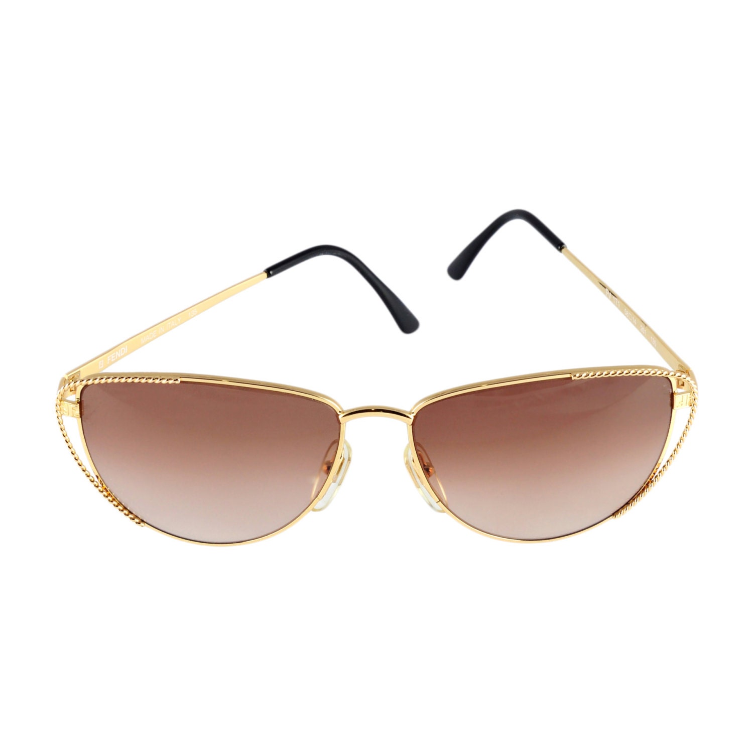 Fendi Sonnenbrillen Fv 171 Braun Färben 261 58-14-135 Made in Italy Fendi Sonnenbrillen Fv 171 Braun Färben 261 58-14-135 Made in Italy von EyeQGlasses