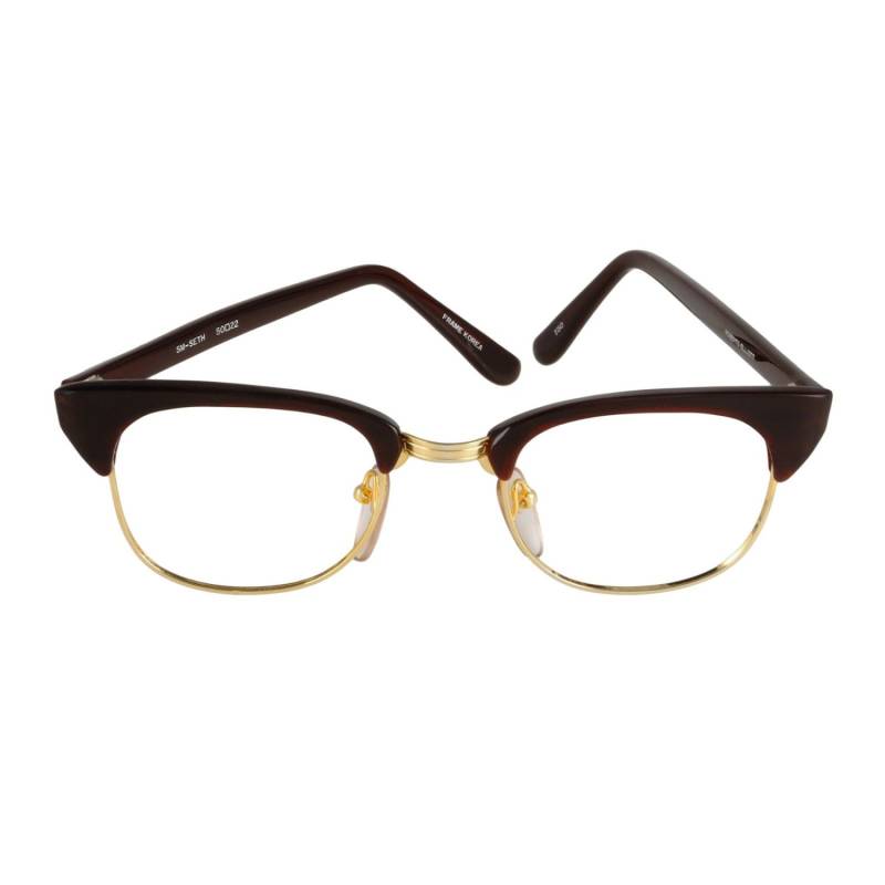 Roberto Elliot Brille Rahmen Sm-Seth Braun/Gold 50-22-150 Hergestellt in Korea Roberto Elliot Brille Rahmen Sm-Seth Braun/Gold 50-22-150 Hergestellt in Korea von EyeQGlasses