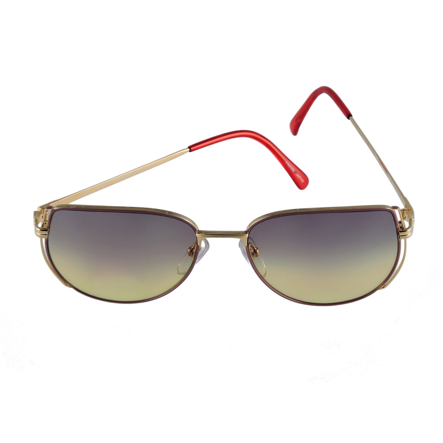 Swank Sonnenbrillen Sybil 229 Oberst Gelb/Lila 887 54-17-137 Made in Japan Swank Sonnenbrillen Sybil 229 Oberst Gelb/Lila 887 54-17-137 Made in Japan von EyeQGlasses