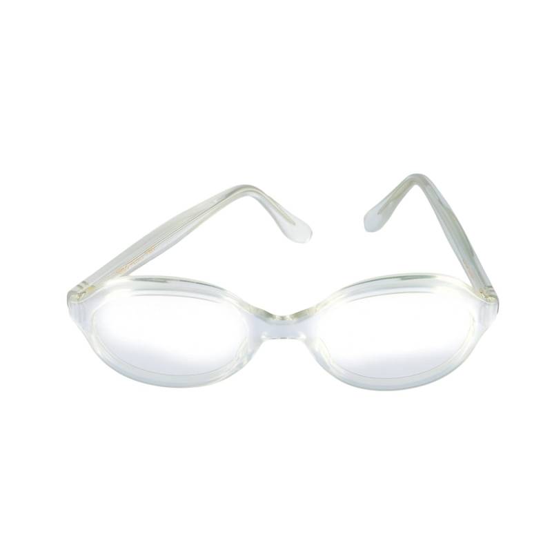 Trans World Eyewear Vintage Brille | Nur Rahmen White Satin Von L. Evrard 50-22-137 von EyeQGlasses