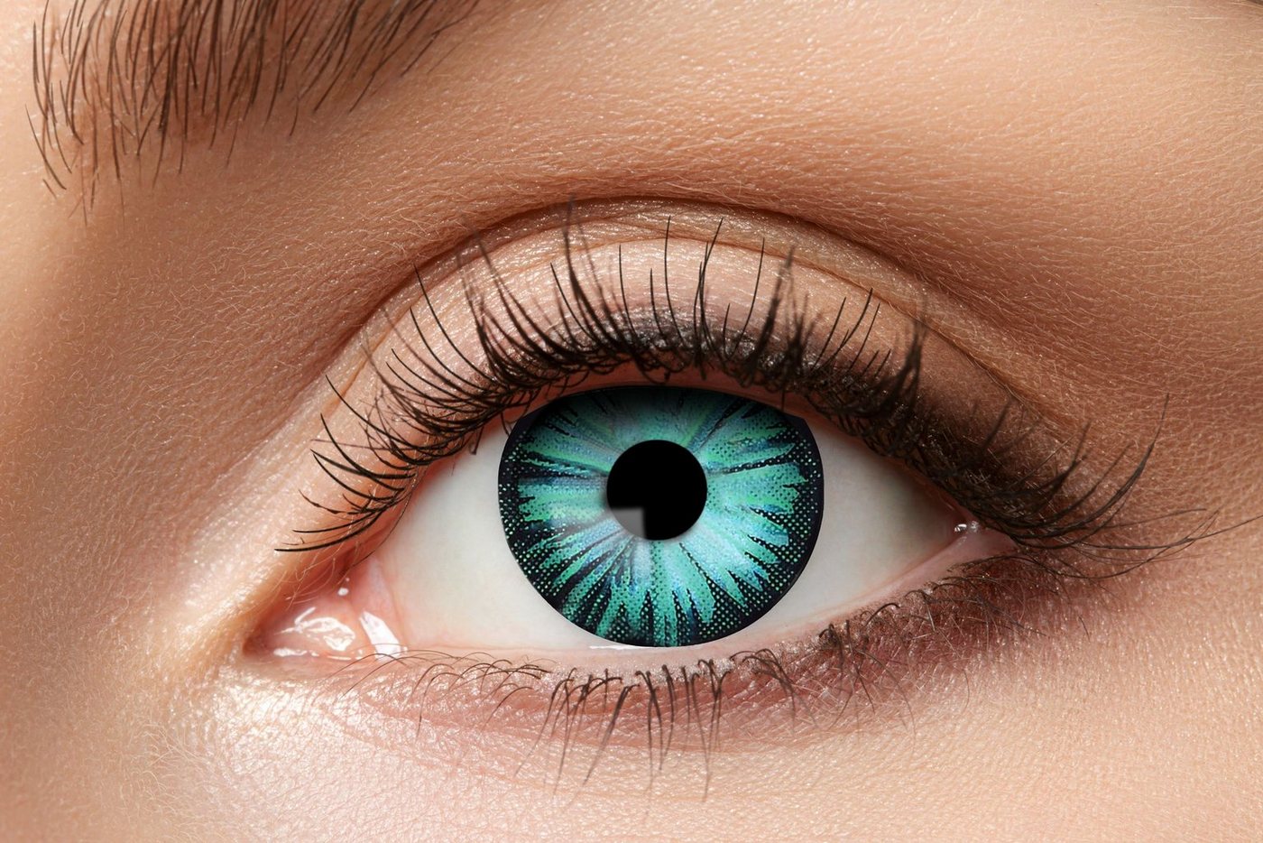 Eyecatcher Farblinsen Big Eyes Kontaktlinsen große Augen verschiedene Farben von Eyecatcher