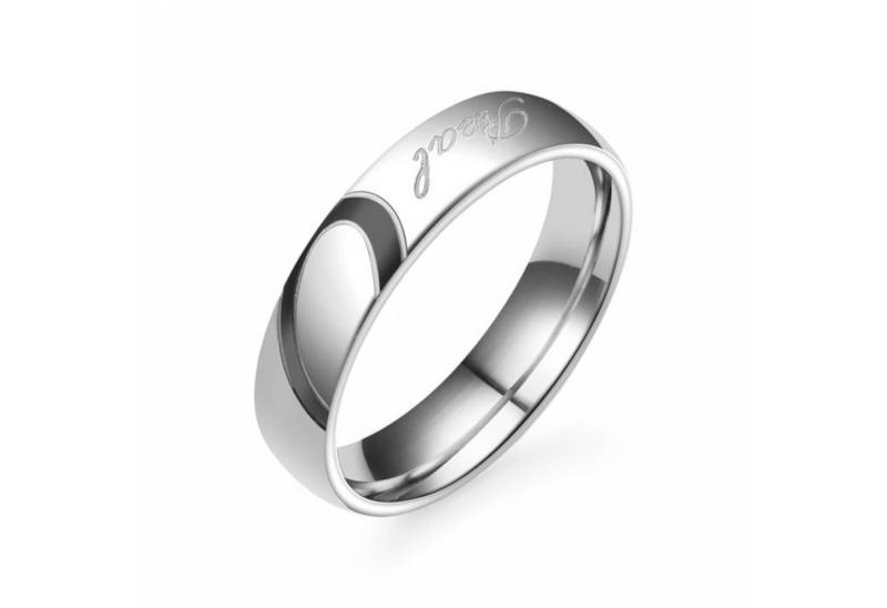 Eyecatcher Fingerring Eleganter Partnerring – Verlobungsring & Trauring in Schwarz oder von Eyecatcher