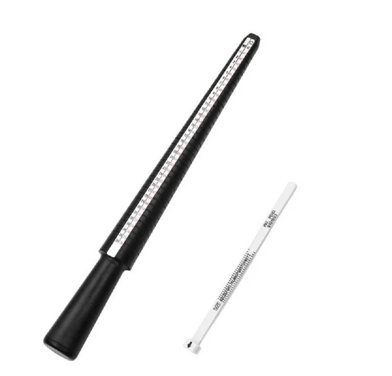 Eyecatcher Fingerring Ringmaß Set – Ringgrößenmesser & Multisizer für präzise Ringmessung von Eyecatcher